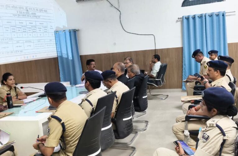 पटना में अपराध समीक्षा बैठक: लंबित कांडों के त्वरित निष्पादन और गिरफ्तारी पर जोर