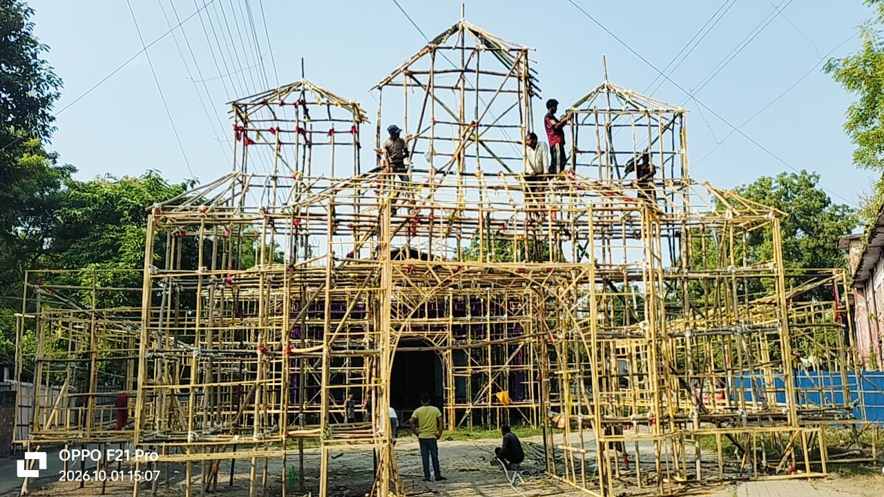 कटिहार दुर्गा पूजा पंडाल